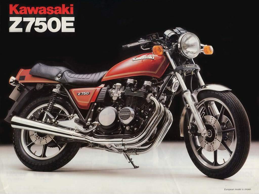 Kawasaki Z 750E technical specifications